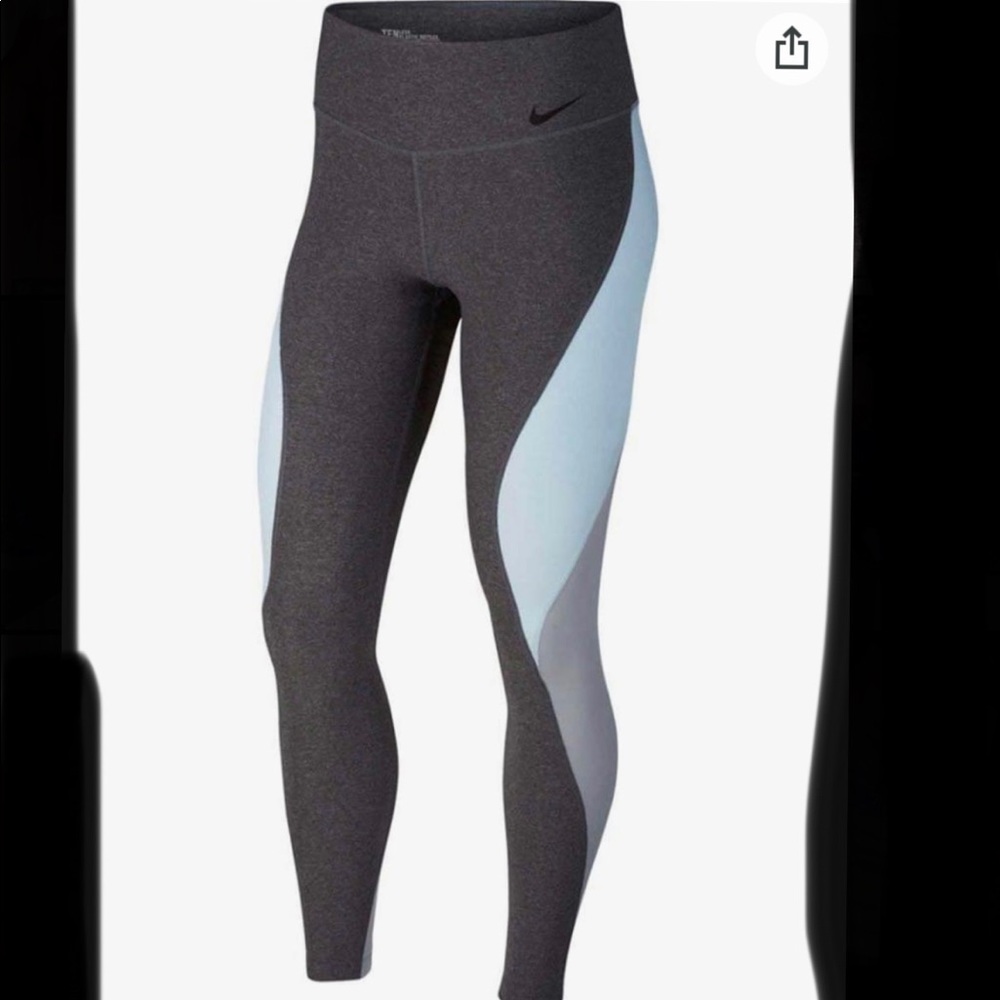 Nike Grey Colorblock DriFit leggings